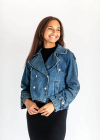 Steve Madden - Aster Crop Trench Coat