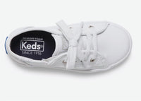 Keds Infant-Toddler Kickstart Sneaker in white - kids' sneaker - view 4