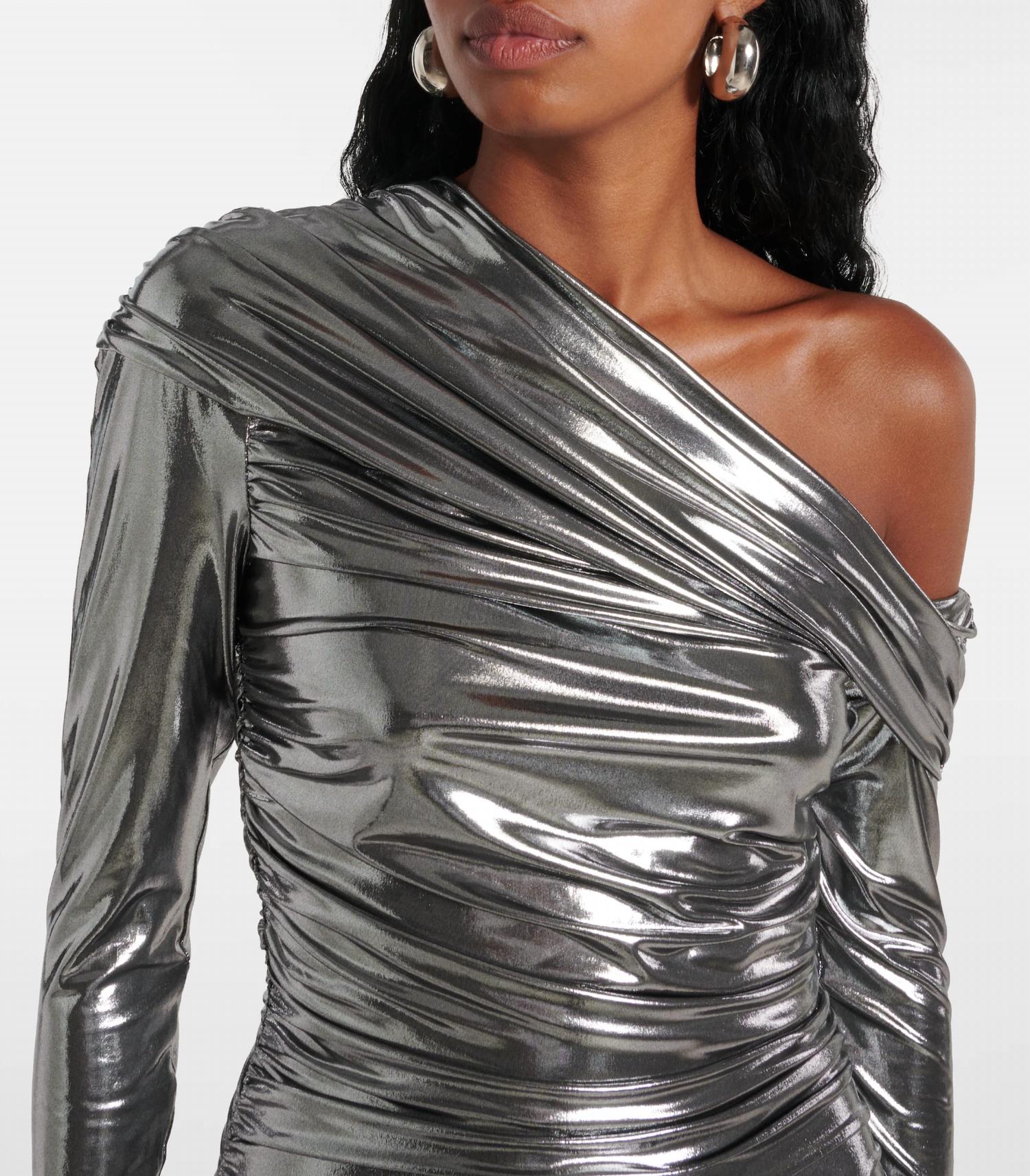 The Sei - Long Sleeve Asymmetrical Mini Dress