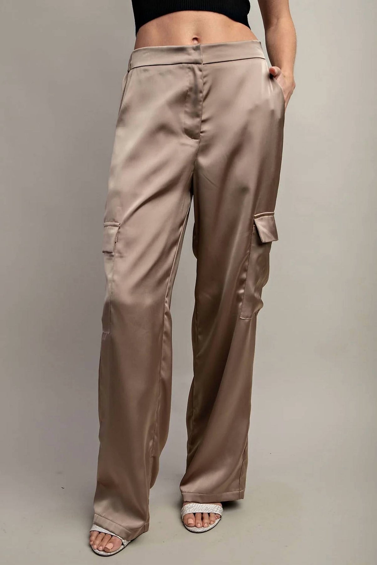 Eesome - Satin Cargo Pants