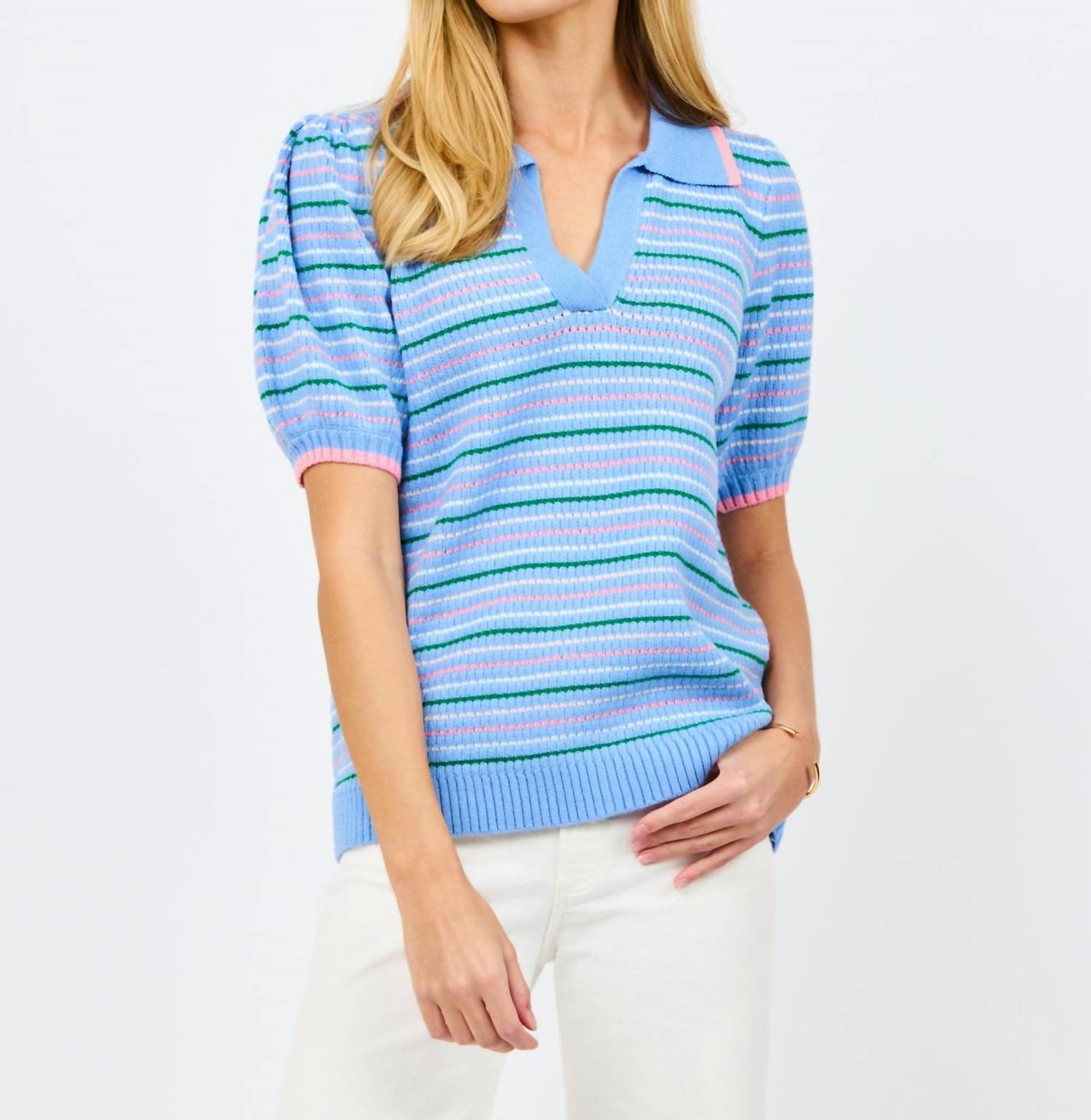 Mary Square - Emma Short Sleeve Sweater