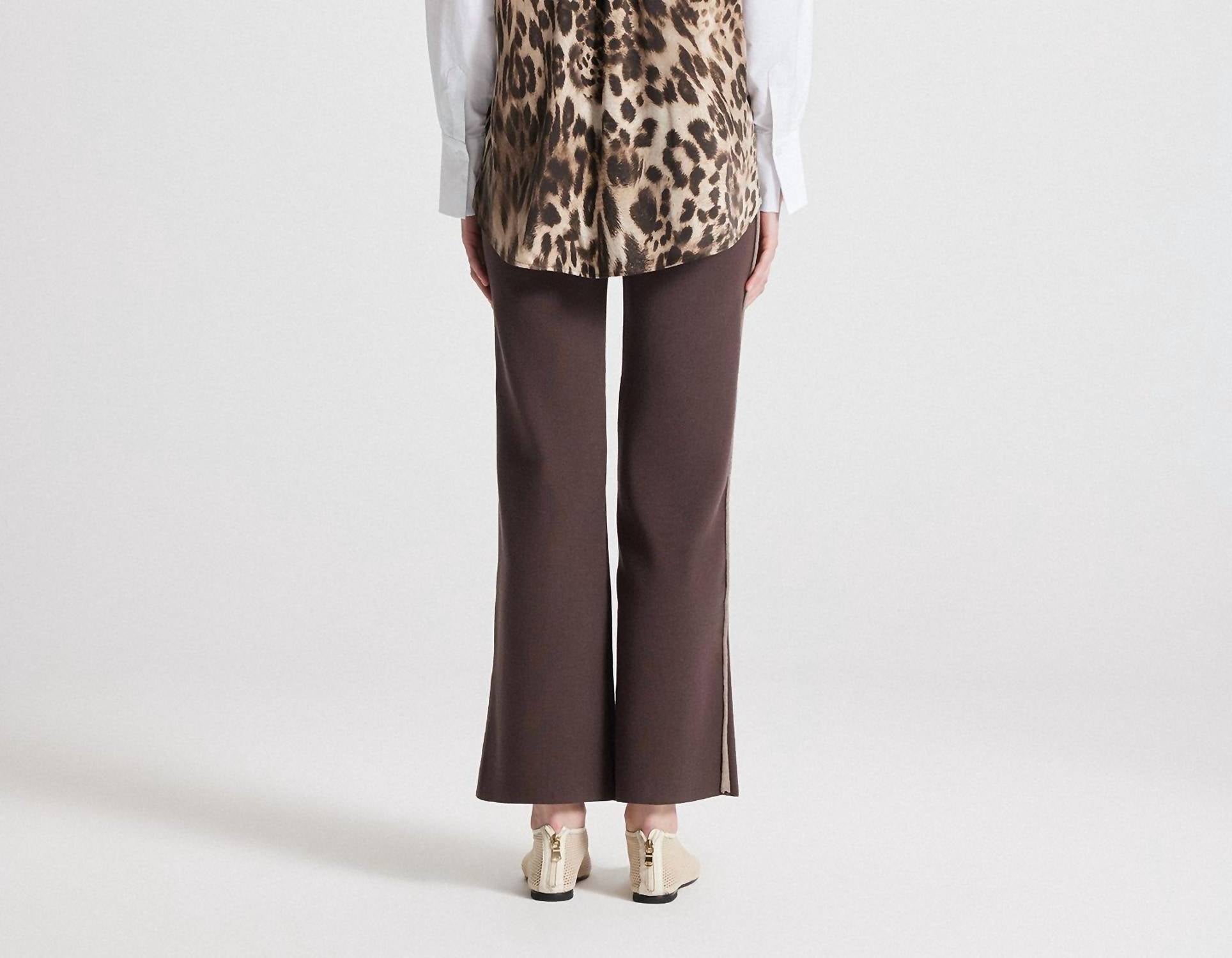 Theo The Label - Echo Print Back Banker Shirt