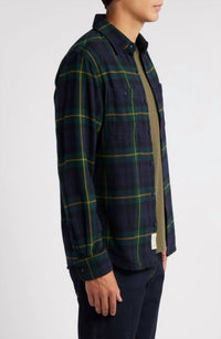 Schott - Plaid Cotton Flannel Shirt