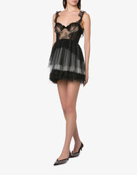 Lace & Tulle Minidress