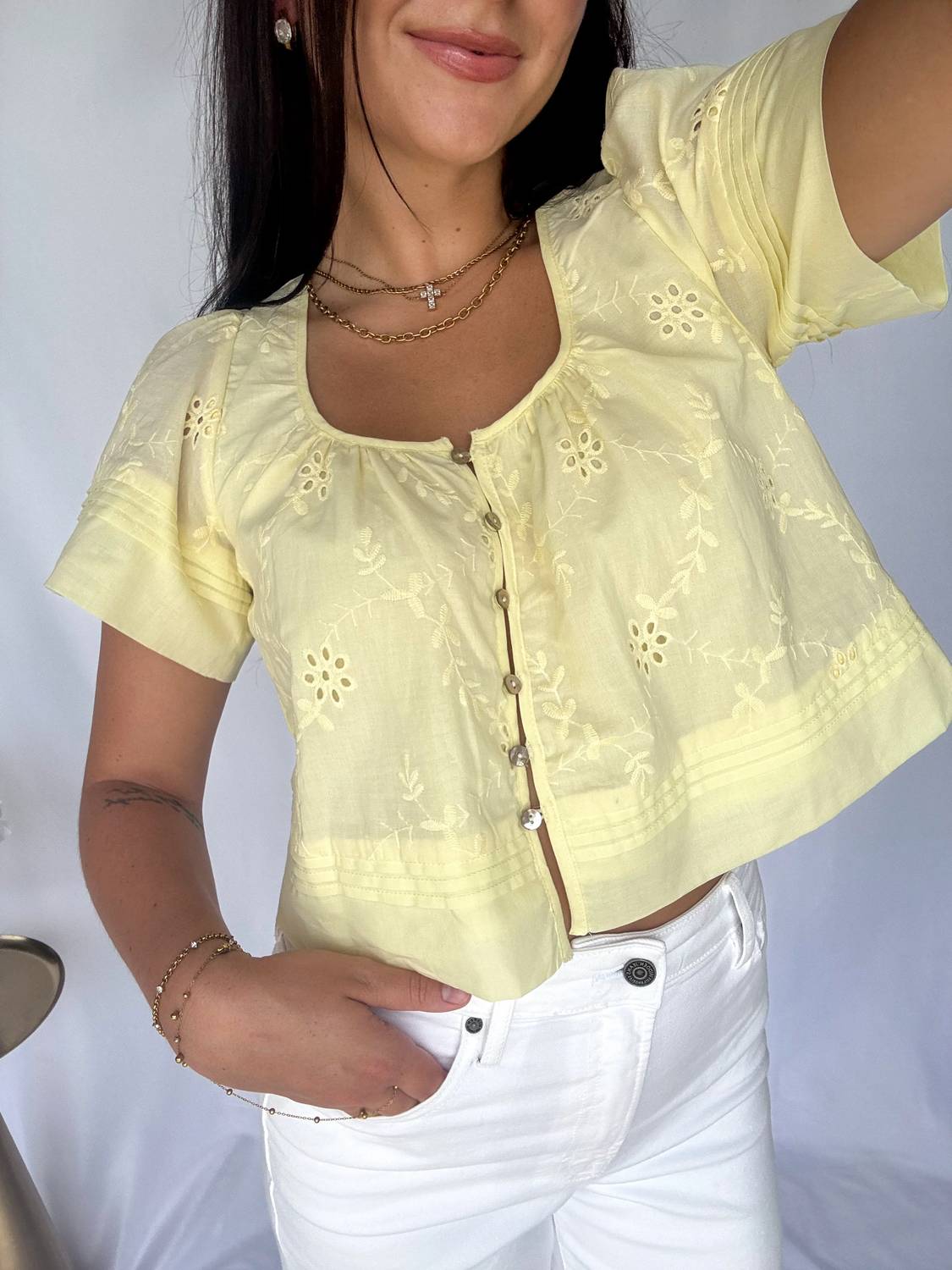 Olivaceous - The Elaine Top