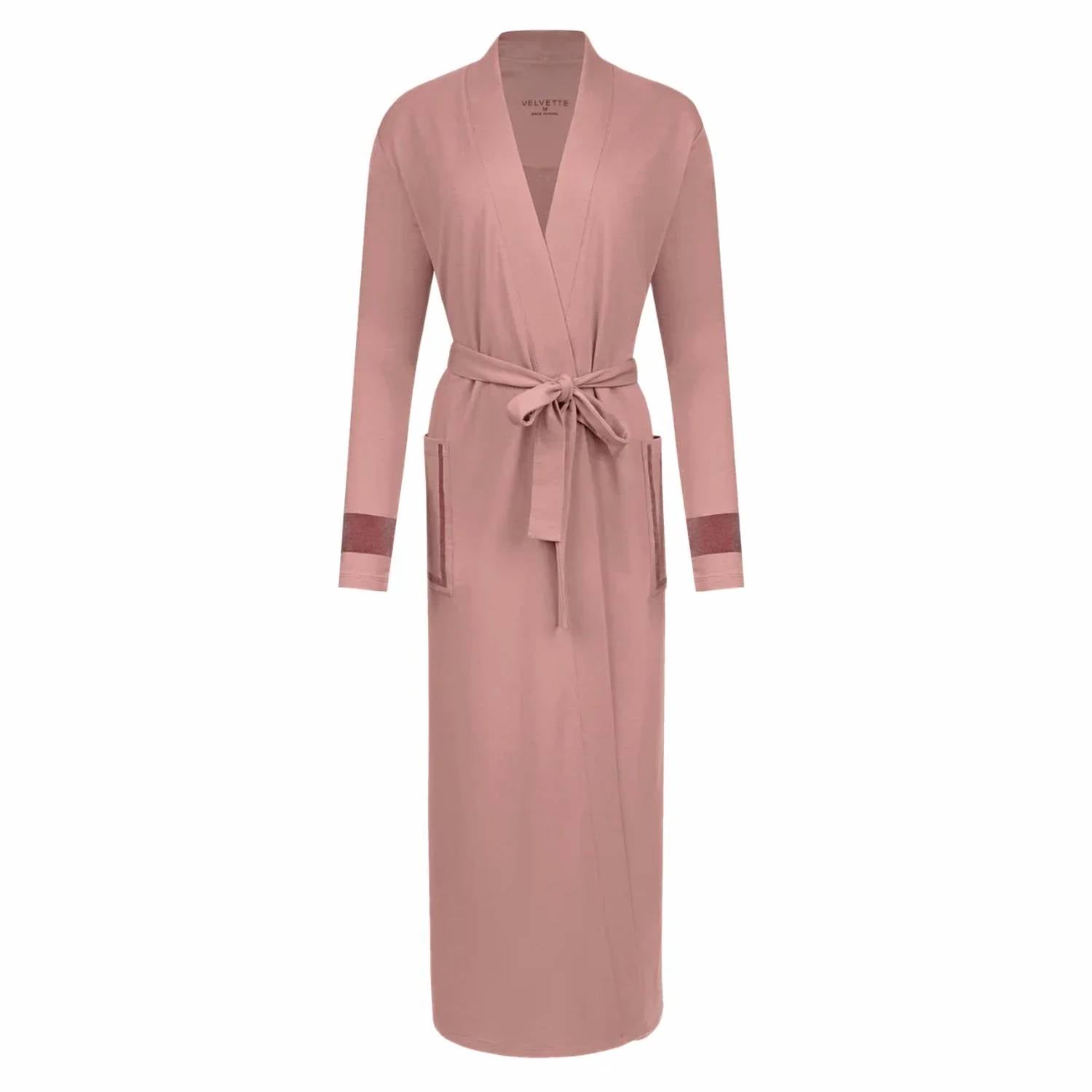Velvette - Women's Pima Cotton & Modal Wrap Robe