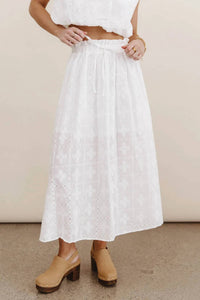 Blu Pepper - Bridget Eyelet Skirt