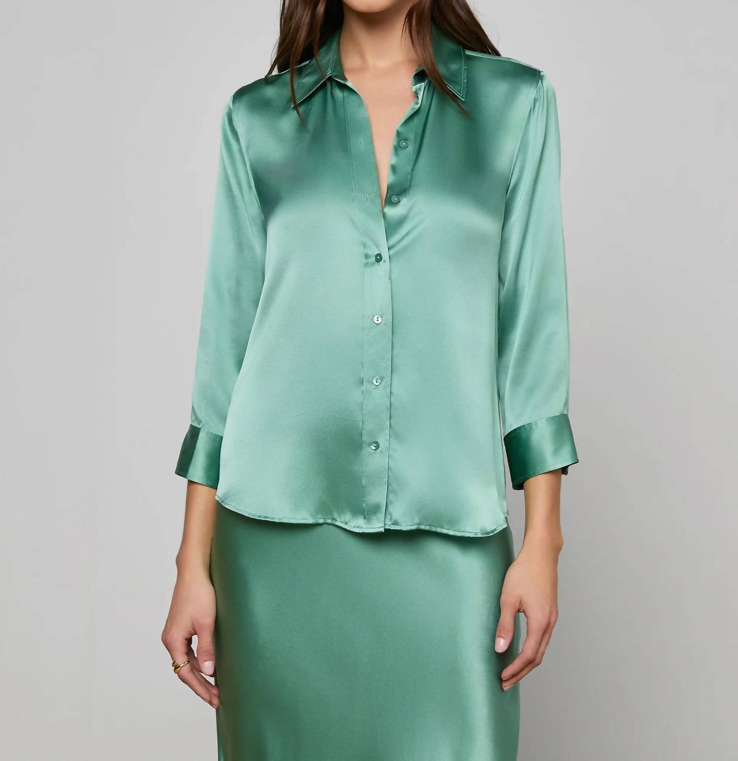 L'Agence - Dani Silk Blouse