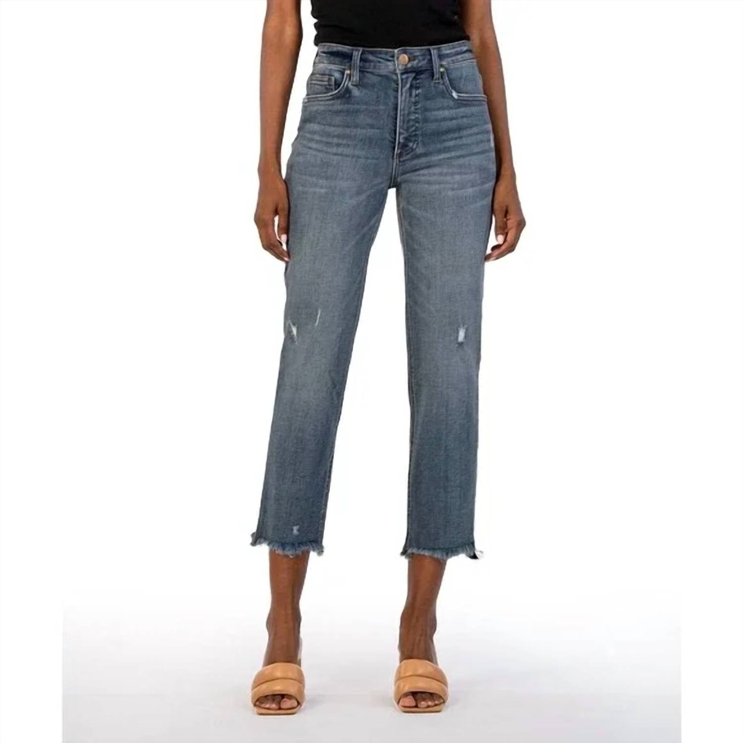 Kut From The Kloth - Ripped High Rise Distressed Jeans