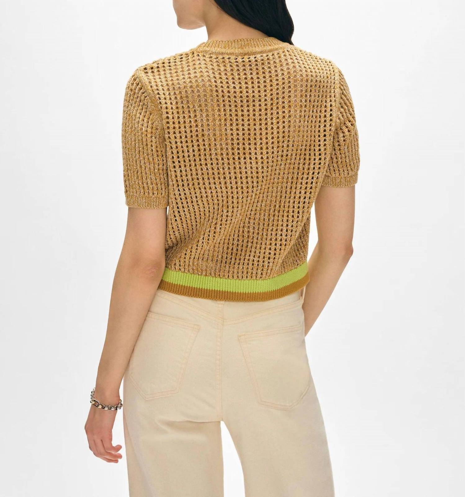 White + Warren - Mesh T-shirt