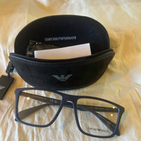 Emporio Armani - Men's Rectangle Eyeglasses Frame