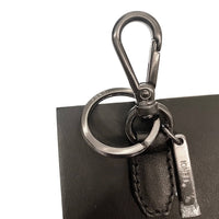 Fendi - Women's Roma Mini Box Leather Key Ring Charm