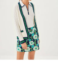 Lilly Pulitzer - Upf 50+ Frida Half Zip Sleeveless Polo Shirt