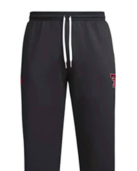 adidas Men's Texas Tech Fleece Pant in black - men's pants - detail view