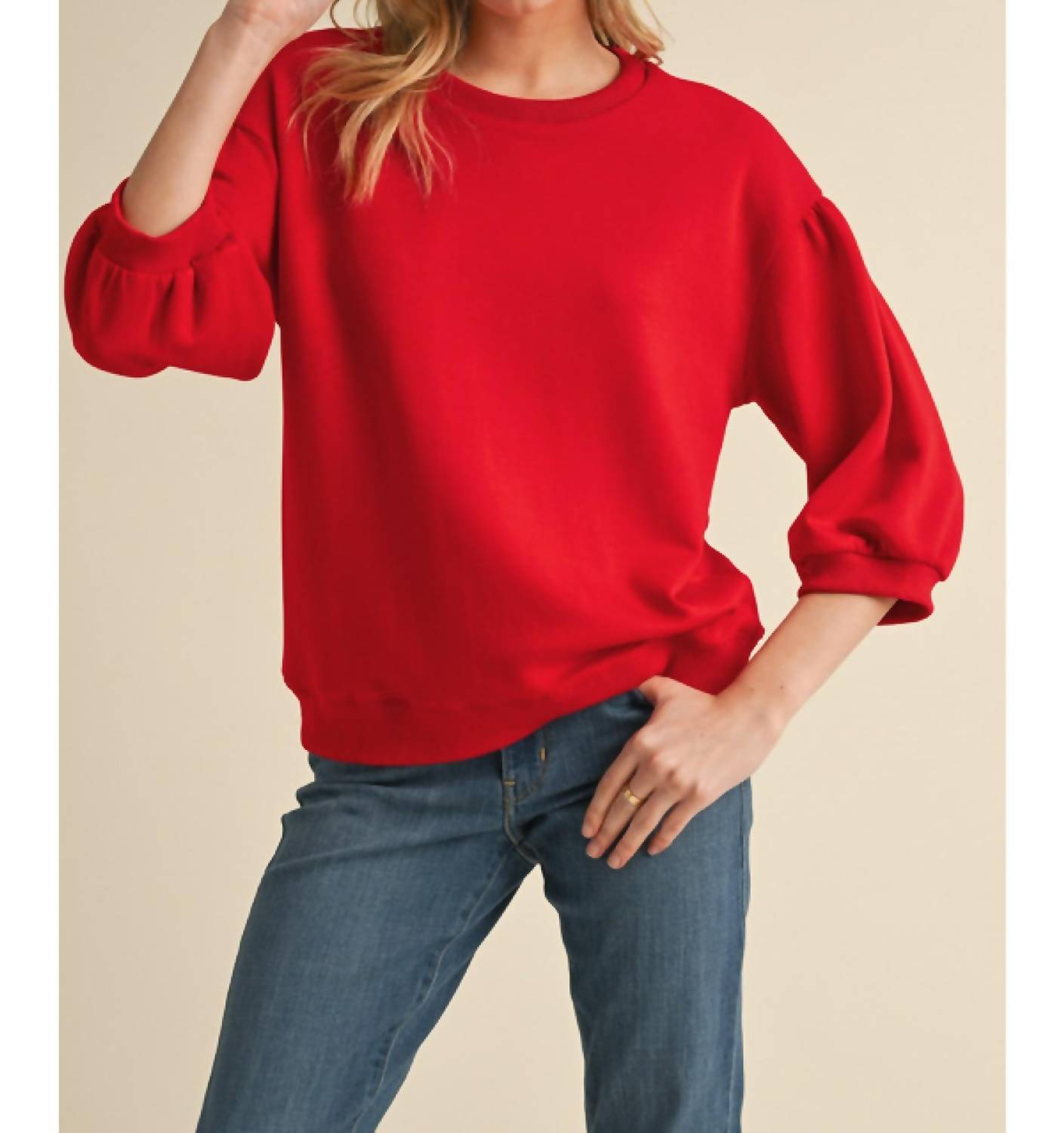 Jodifl - Bella Balloon Sleeve Knit Top