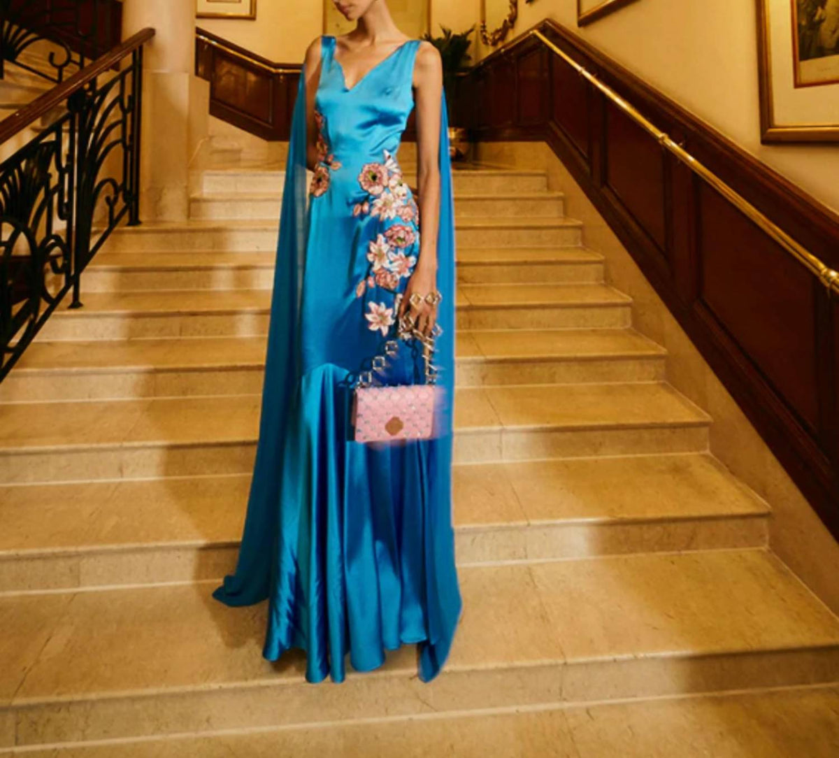 La Fuori - Royal Azure Mirage Dress