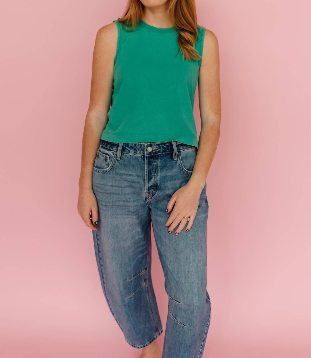 Hidden - Women's Sammie Barrel Denim Jeans