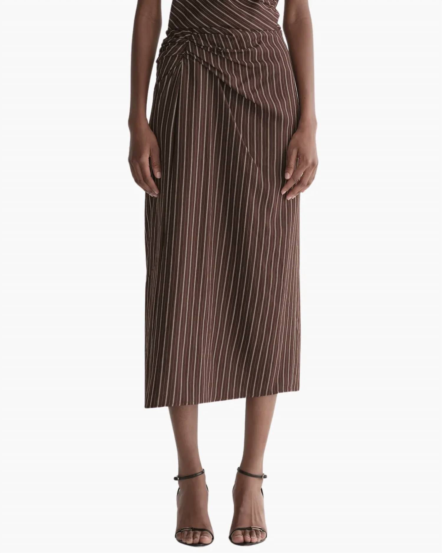 A.L.C. - Jean Midi Skirt