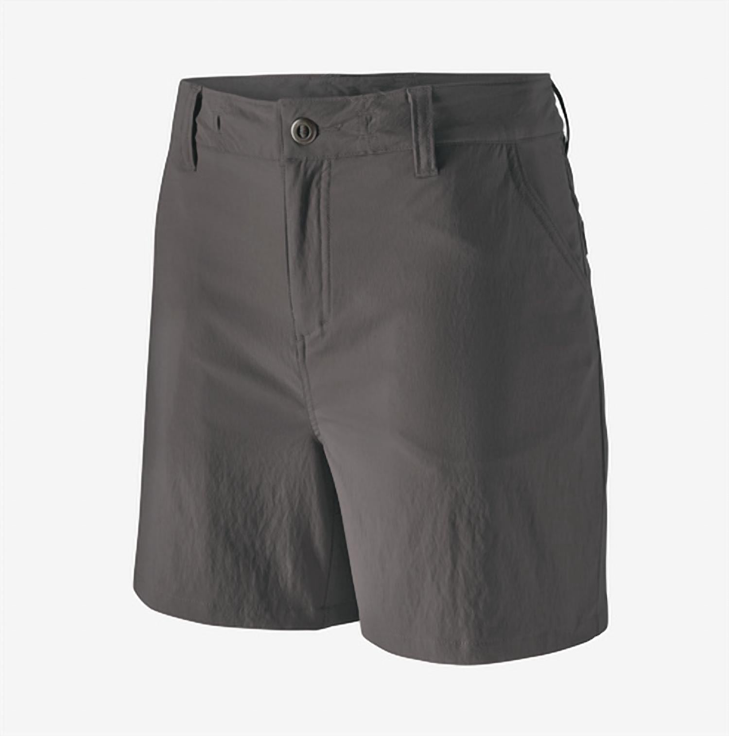 Patagonia Quandary Hiking Shorts - 5" in forge grey - women's shorts - alternate view
