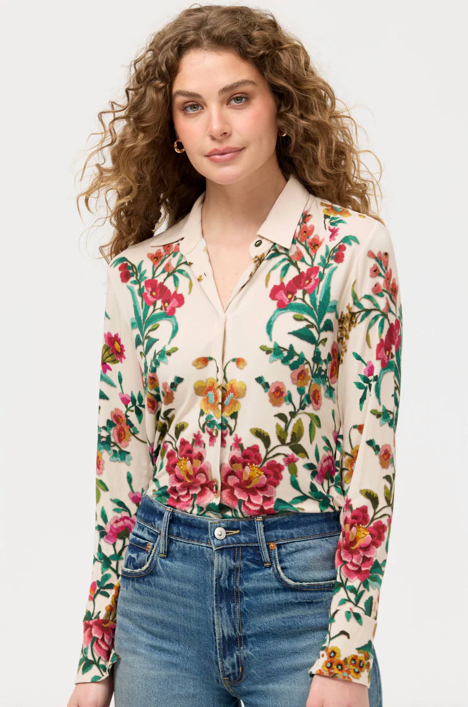 Johnny Was - Janie Button Front Shirt