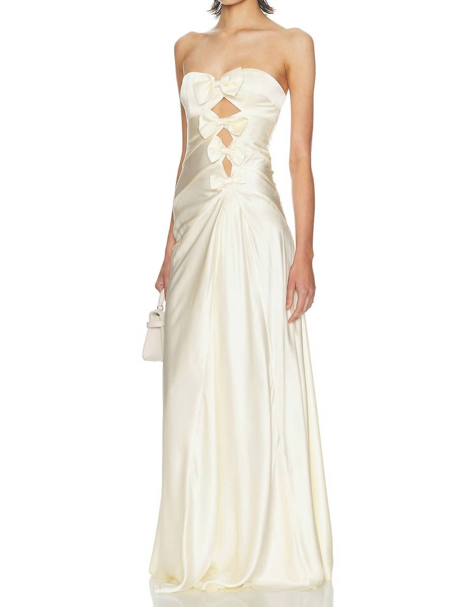 Helsa - The Silk Faye Dress