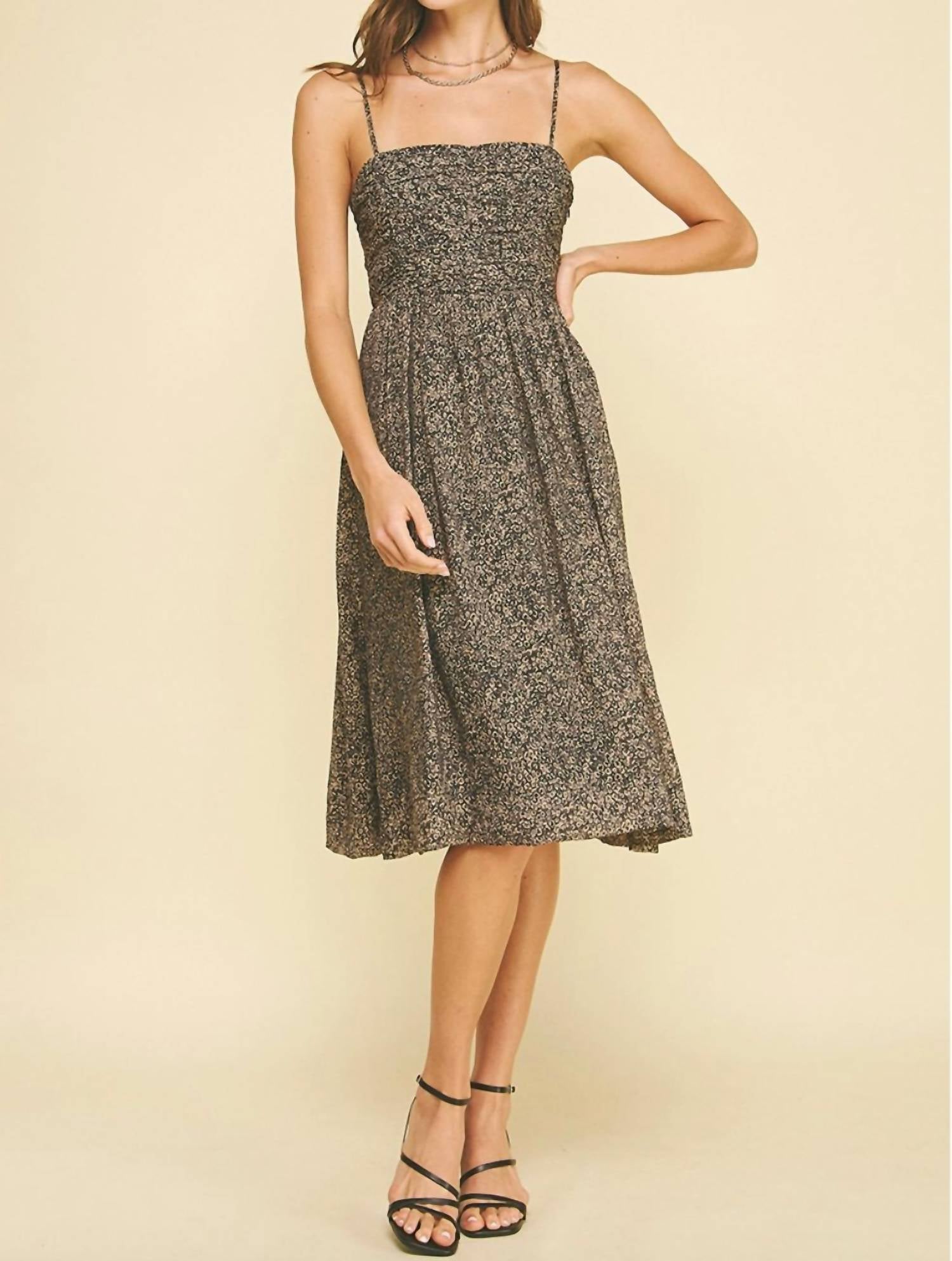 Pinch - Print Midi Dress