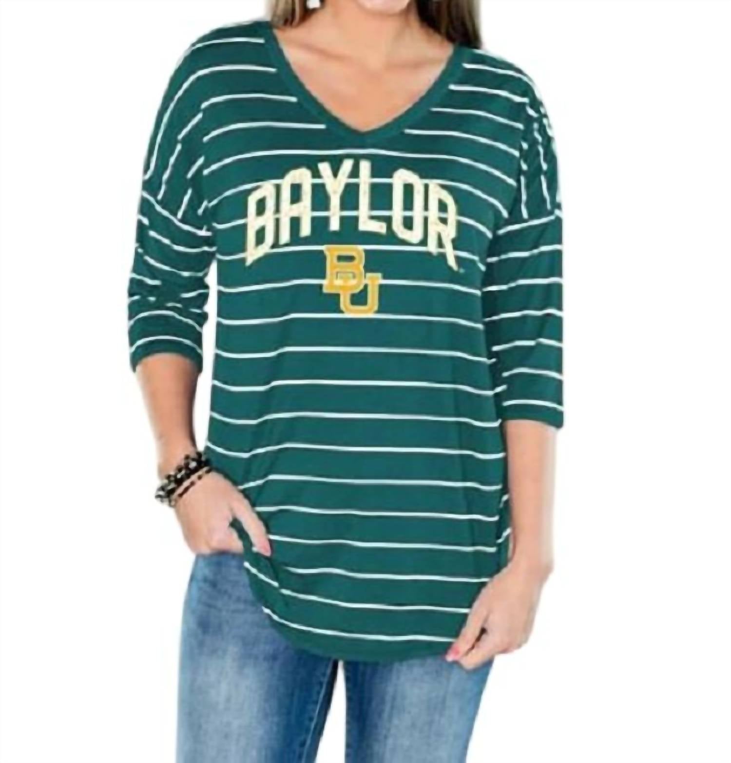 Gameday Couture - Baylor University Fall in Line Tunic