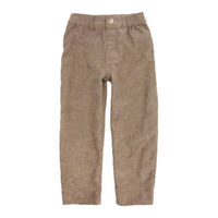 feather 4 arrow Camden Corduroy Pant in ginger snap - kids' joggers - detail view
