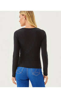 Lilly Pulitzer - Beaty Long Sleeve Square Neck Knit Top