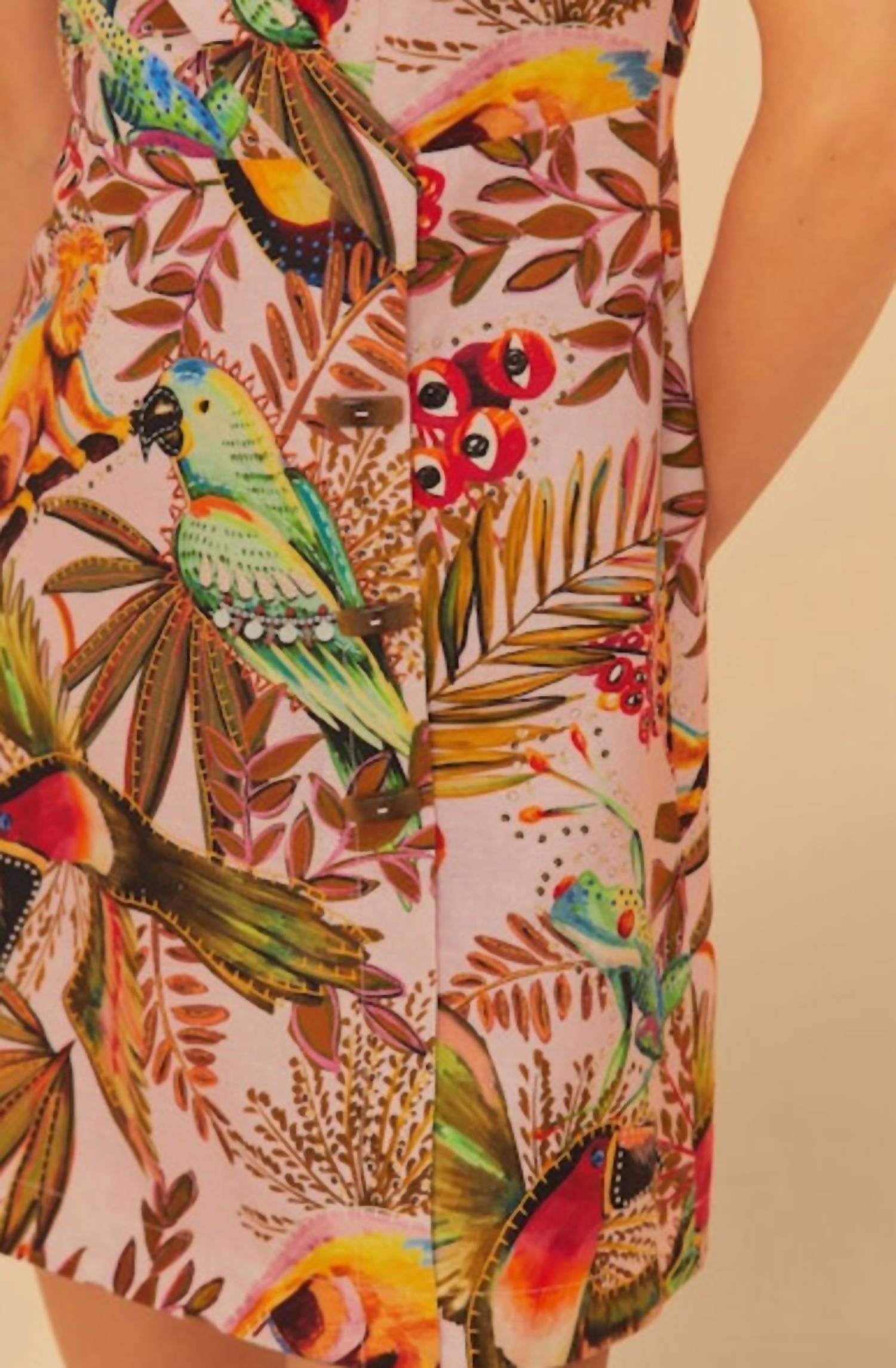 Farm Rio - Into The Jungle Mini Dress