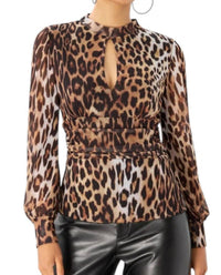 Lola & Sophie - Mesh Keyhole Top