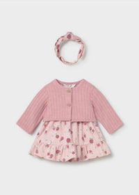 Mayoral - Girls Three-piece Dress Set