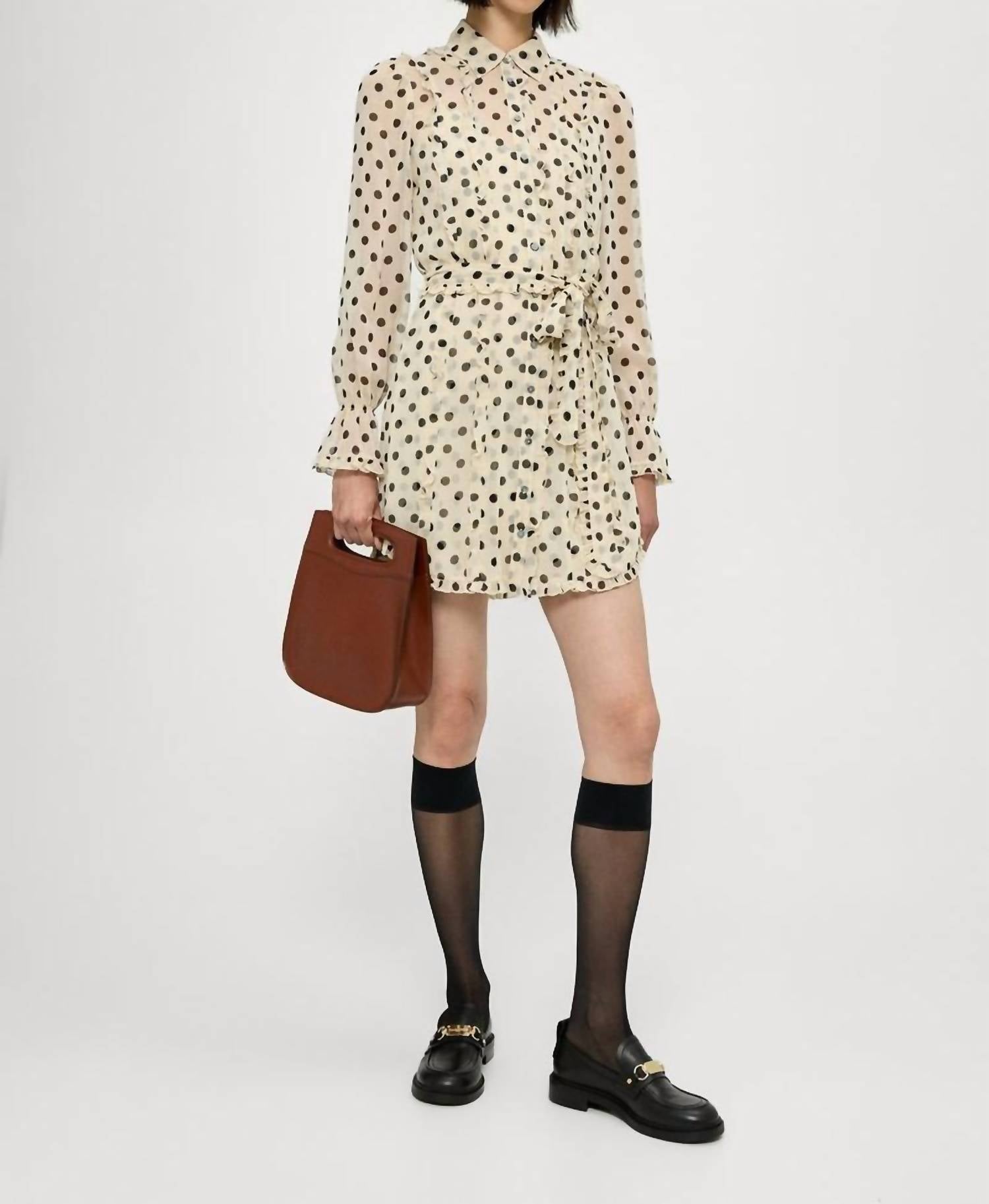 Cinq A Sept - Polka Dot Estelle Dress