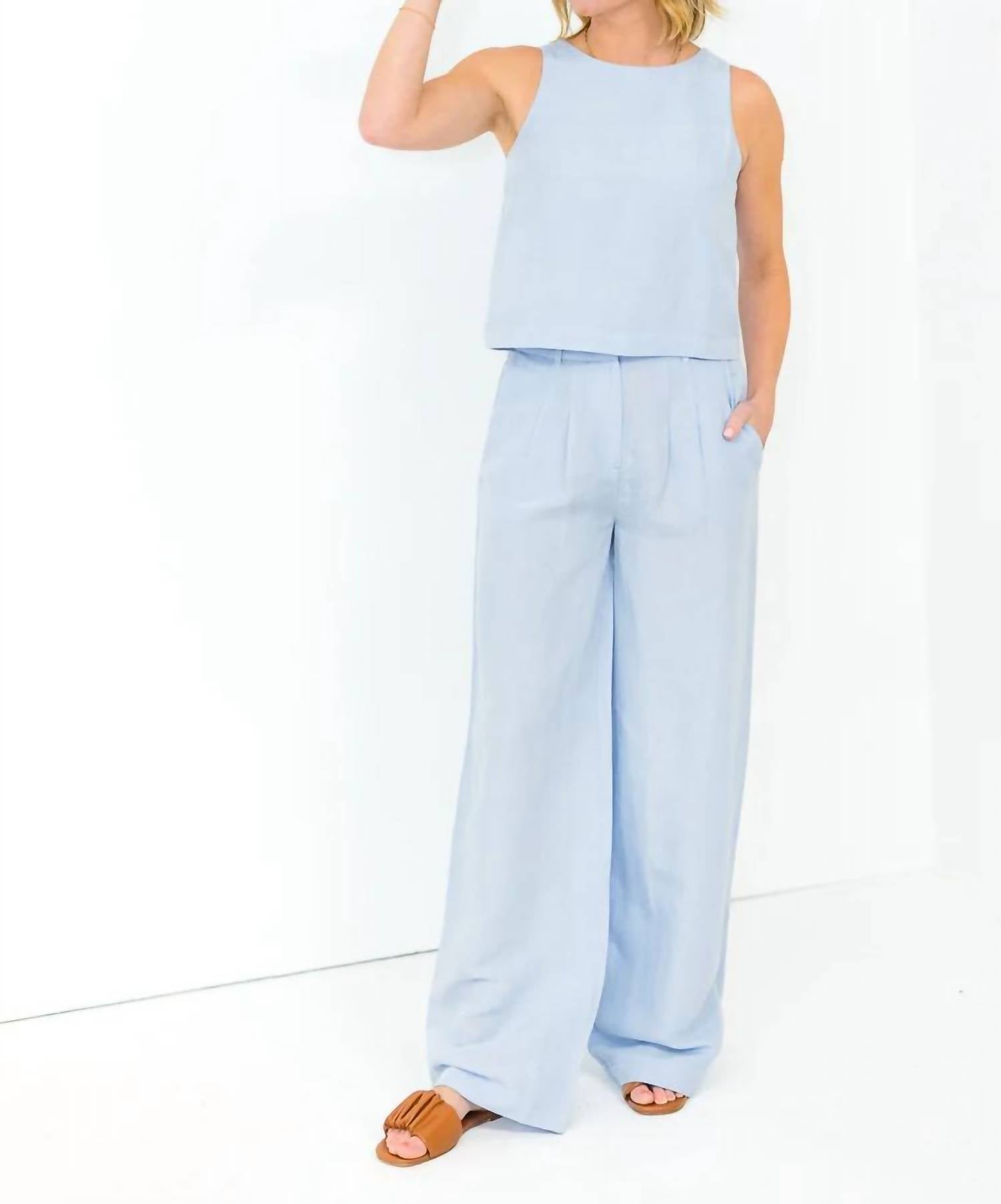 French Connection - Birdie Linen Trousers