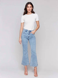 Charlie B - Blanket Stitch Straight Leg Jeans