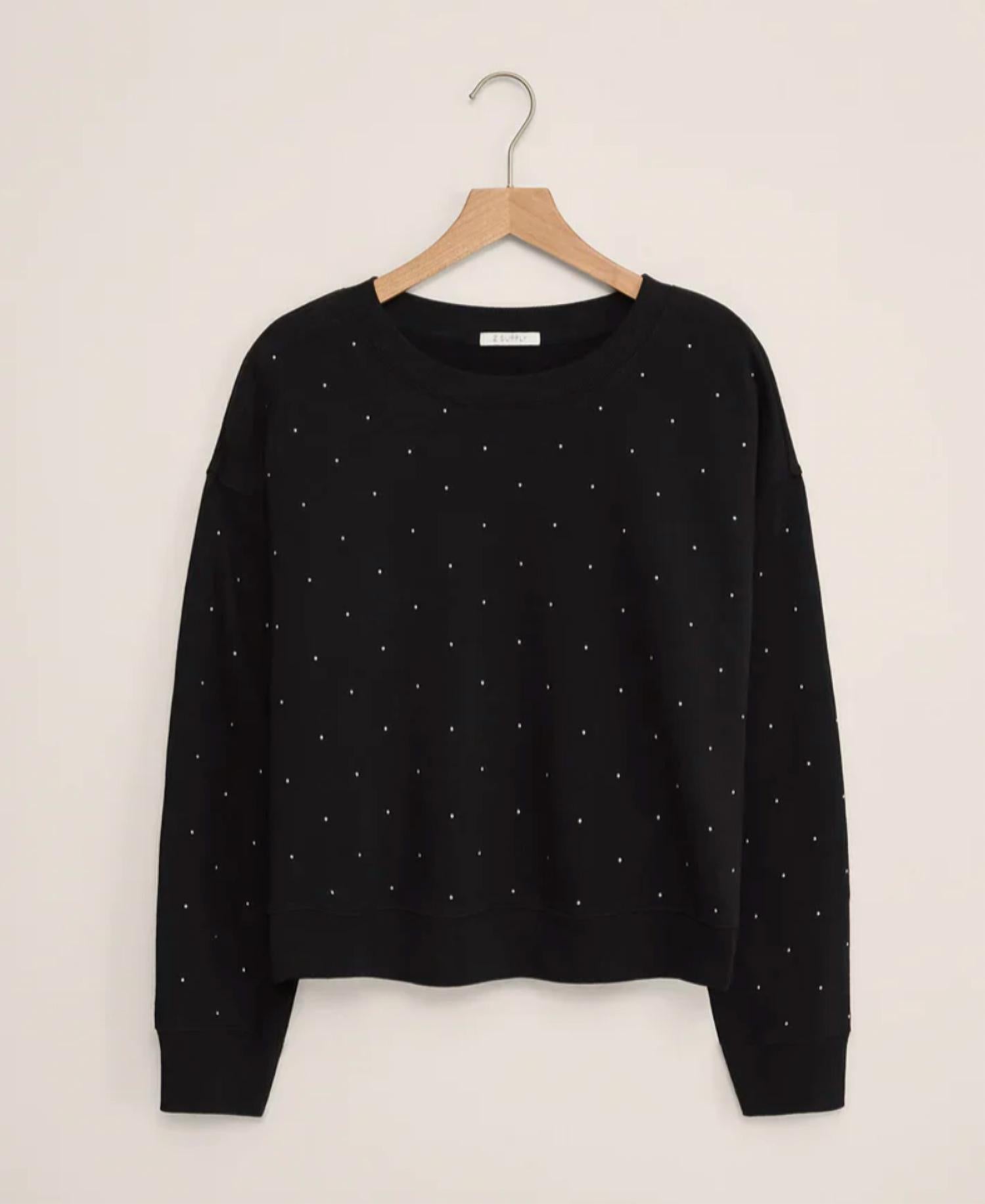 Z Supply - Sparkle Crew Neck Sweatshirt
