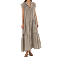 Rabens Saloner - Lorita V-neck Maxi Dress