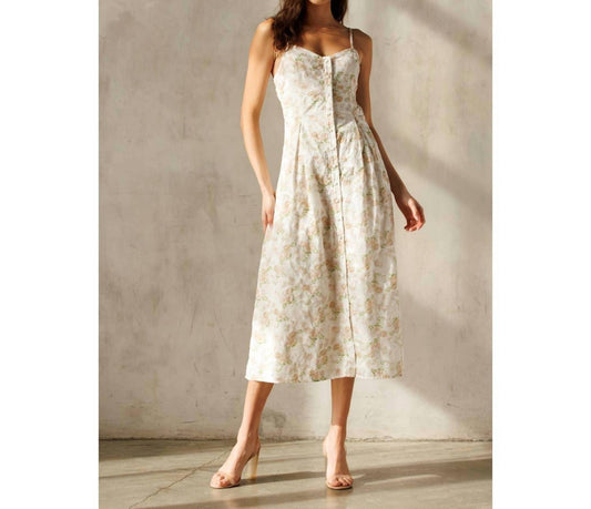 Storia - Romantic Floral Midi Dress