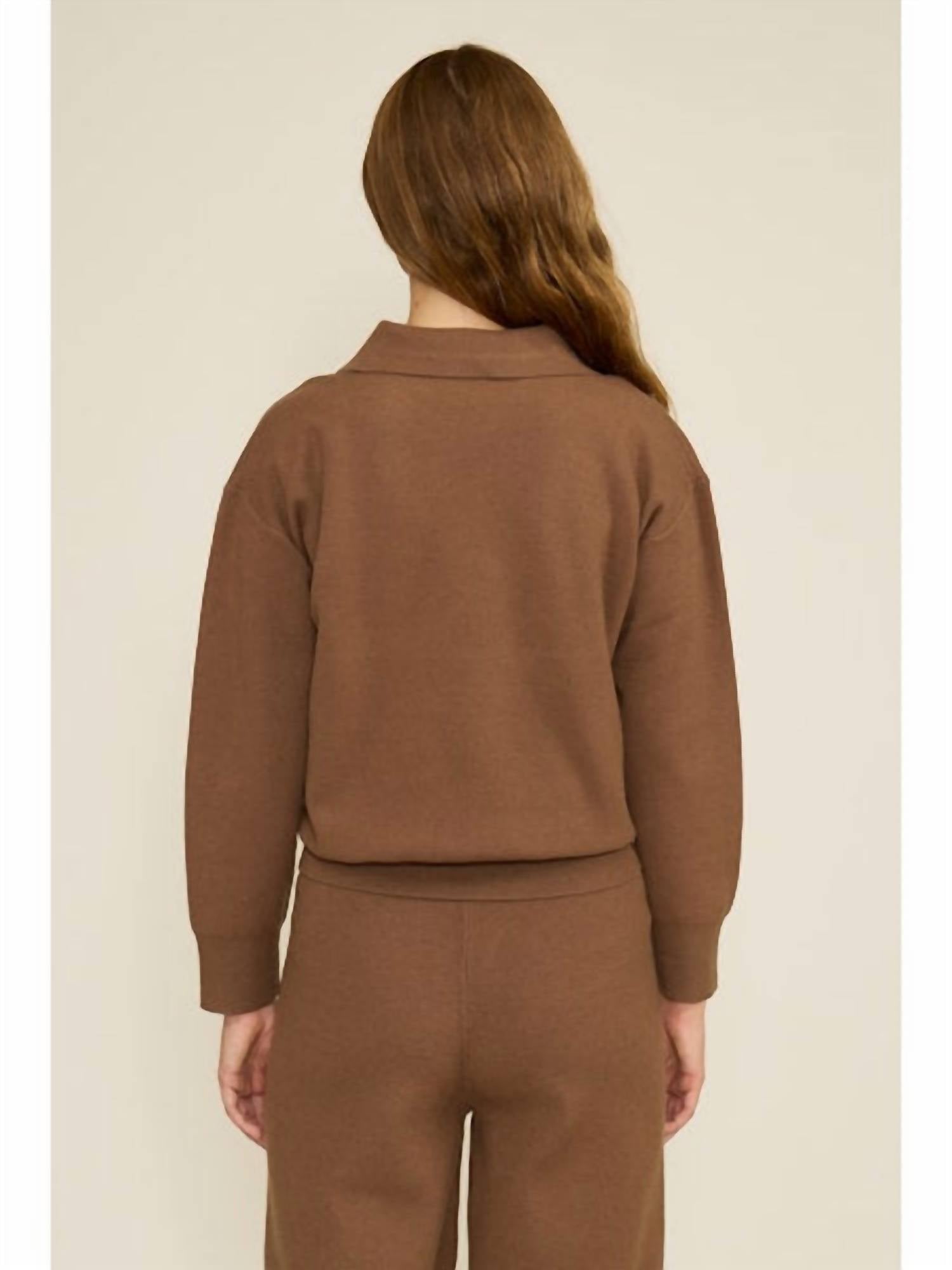 Lucy Paris - Julie Polo Sweater