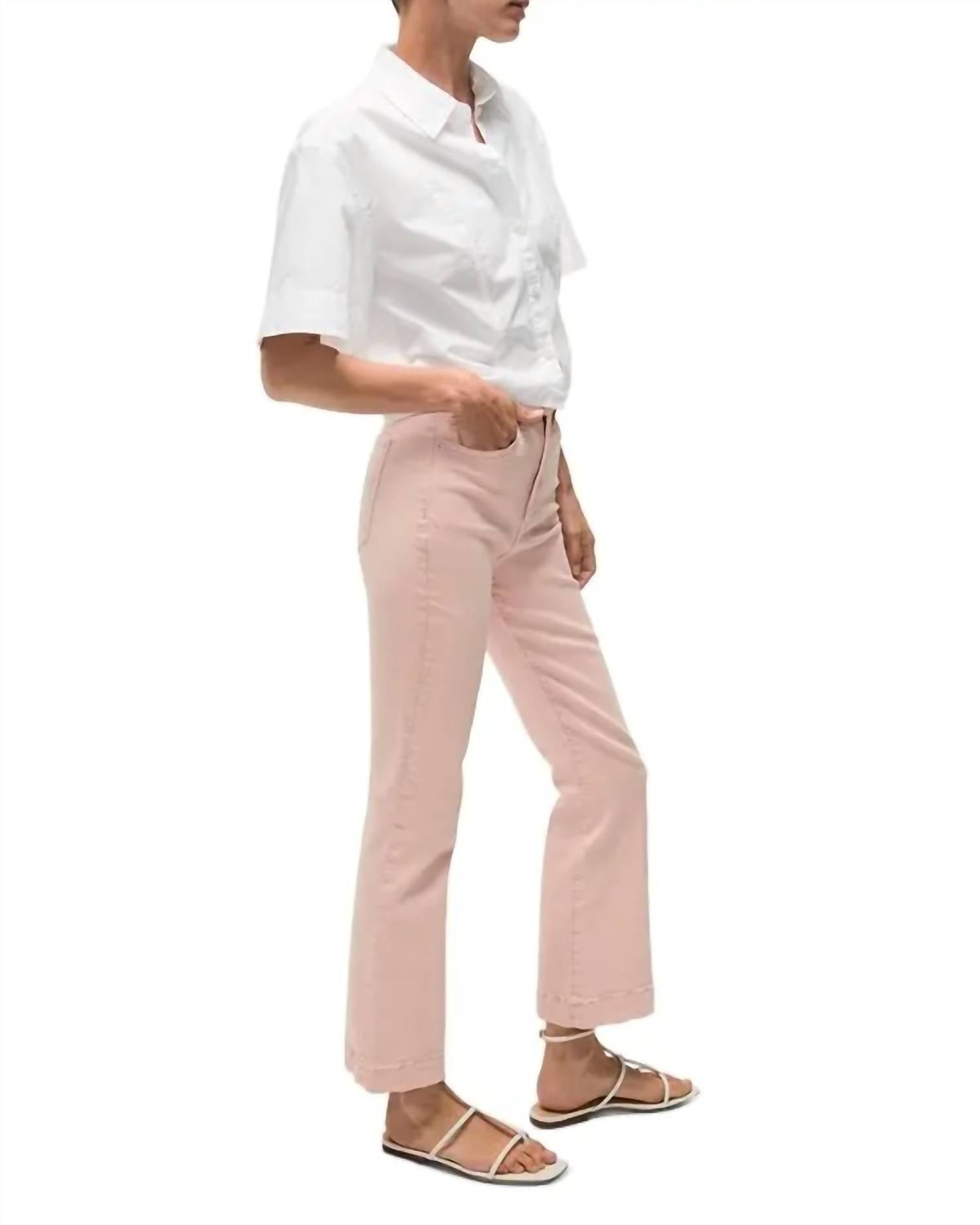 Veronica Beard - Carson High Rise Ankle Flare Jean