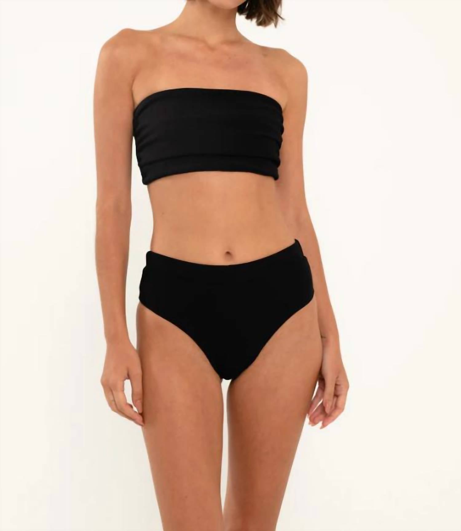 Citrine - Lottie Strapless Bikini Top