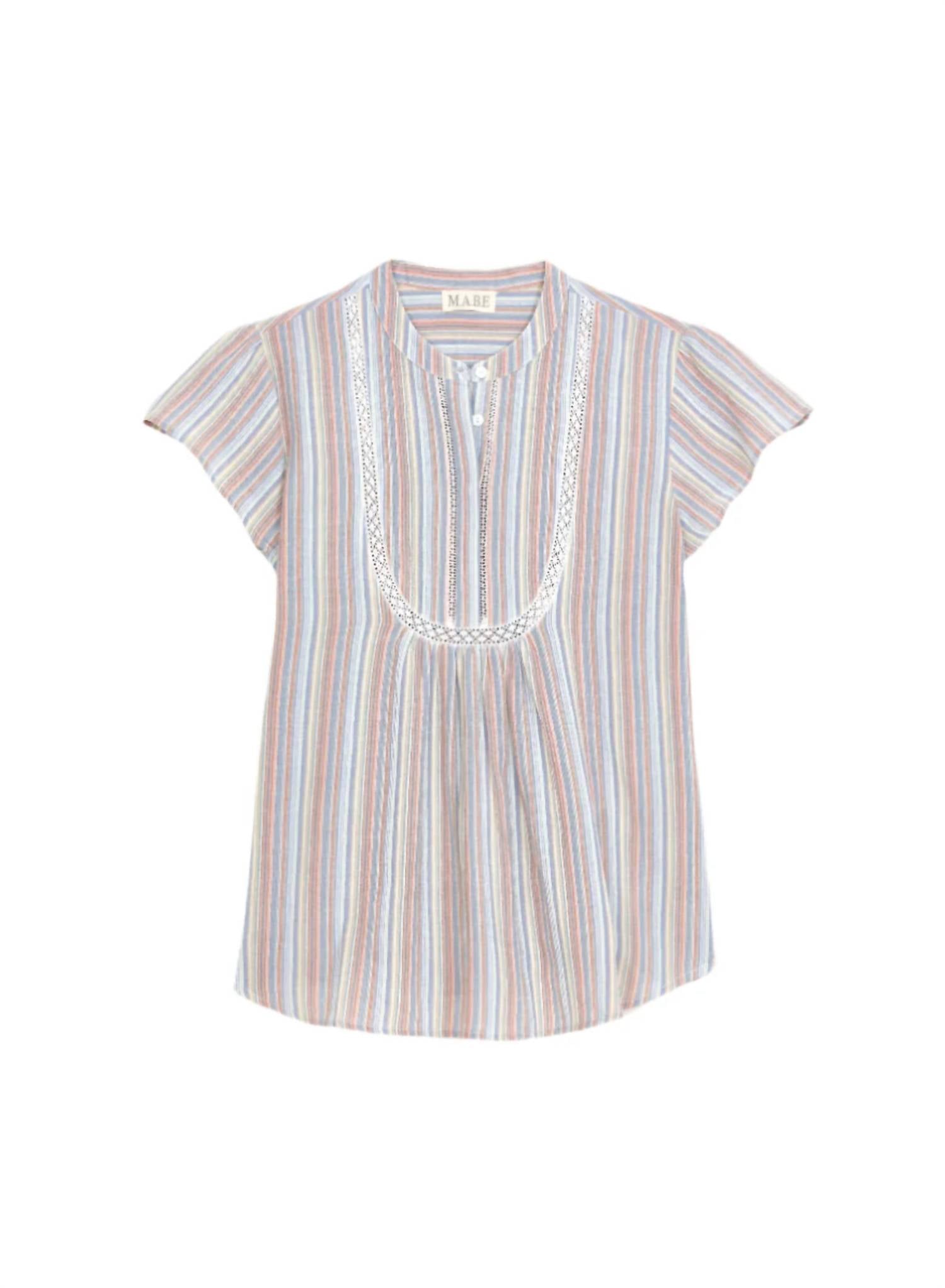M.A.B.E. - Freya Capped Sleeve Top
