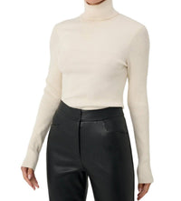 Toccin - Valeria Rib Knit Turtleneck Sweater