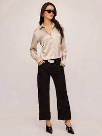Fifteen Twenty - Tawnie Side Pleat Shirt