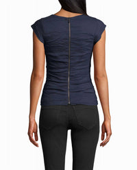 Nicole Miller - Cotton Metal Logan Top