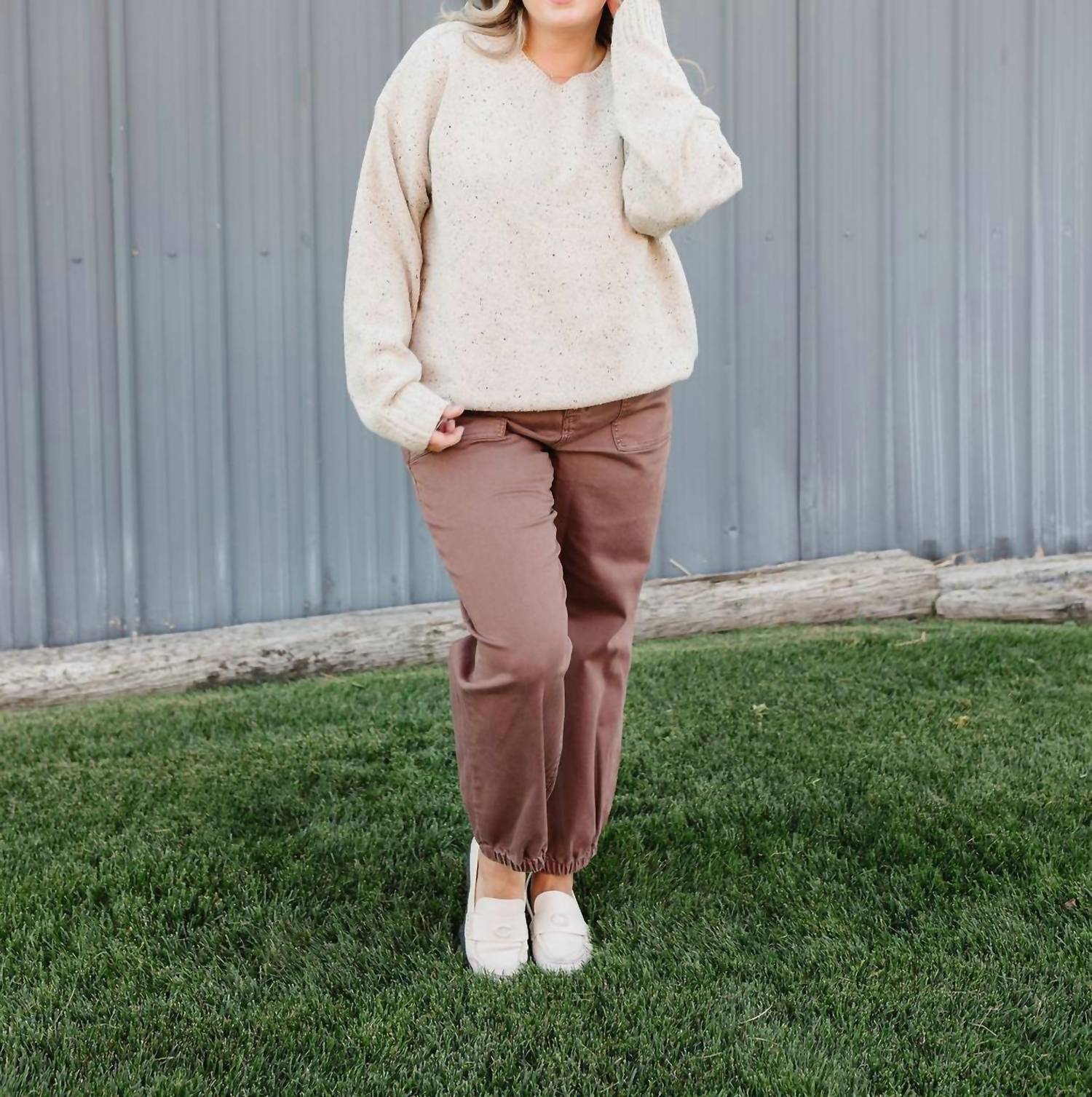 Tea N Rose - Josie Crew Sweater