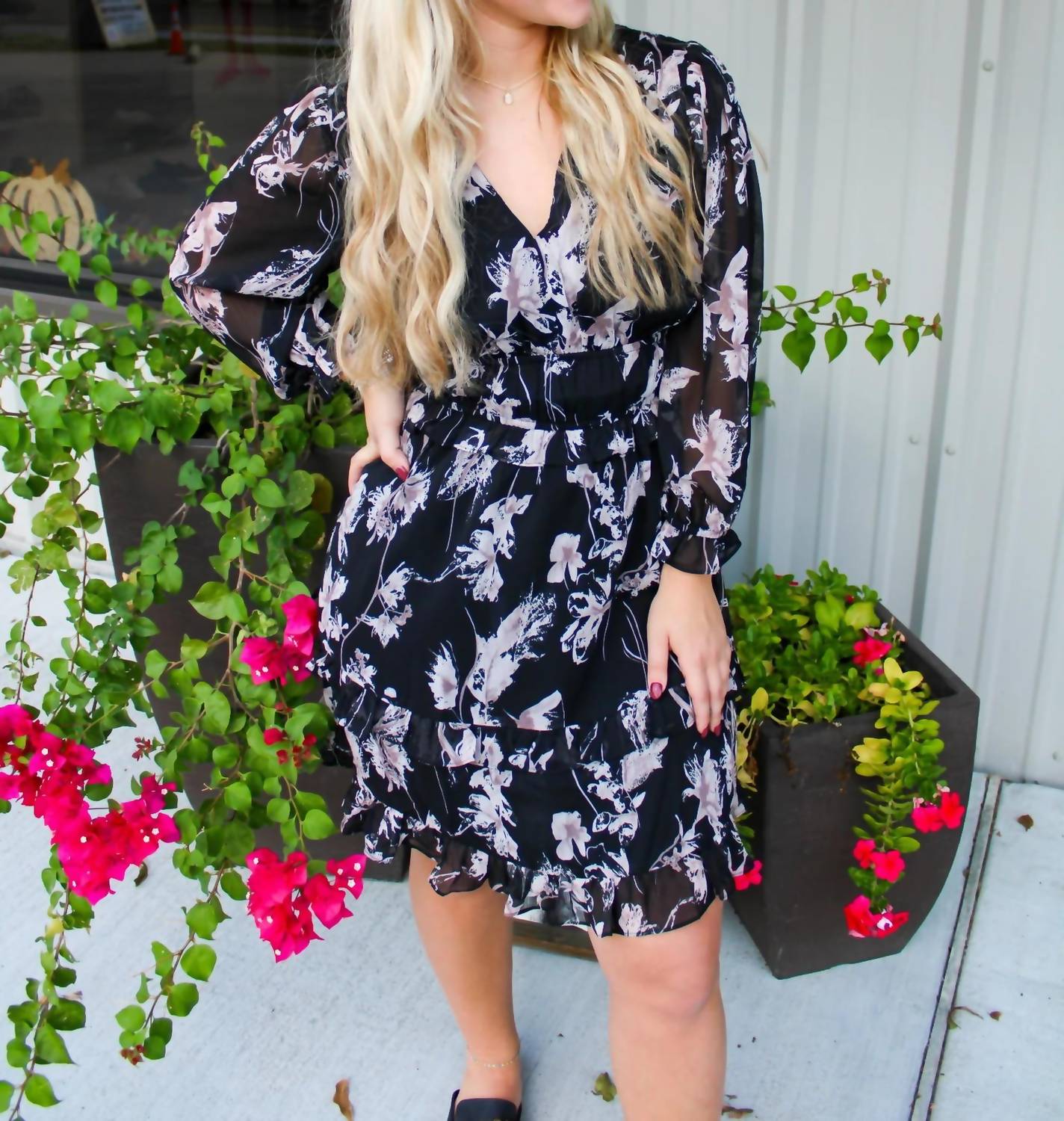 Pinch - Floral Print Mini Dress