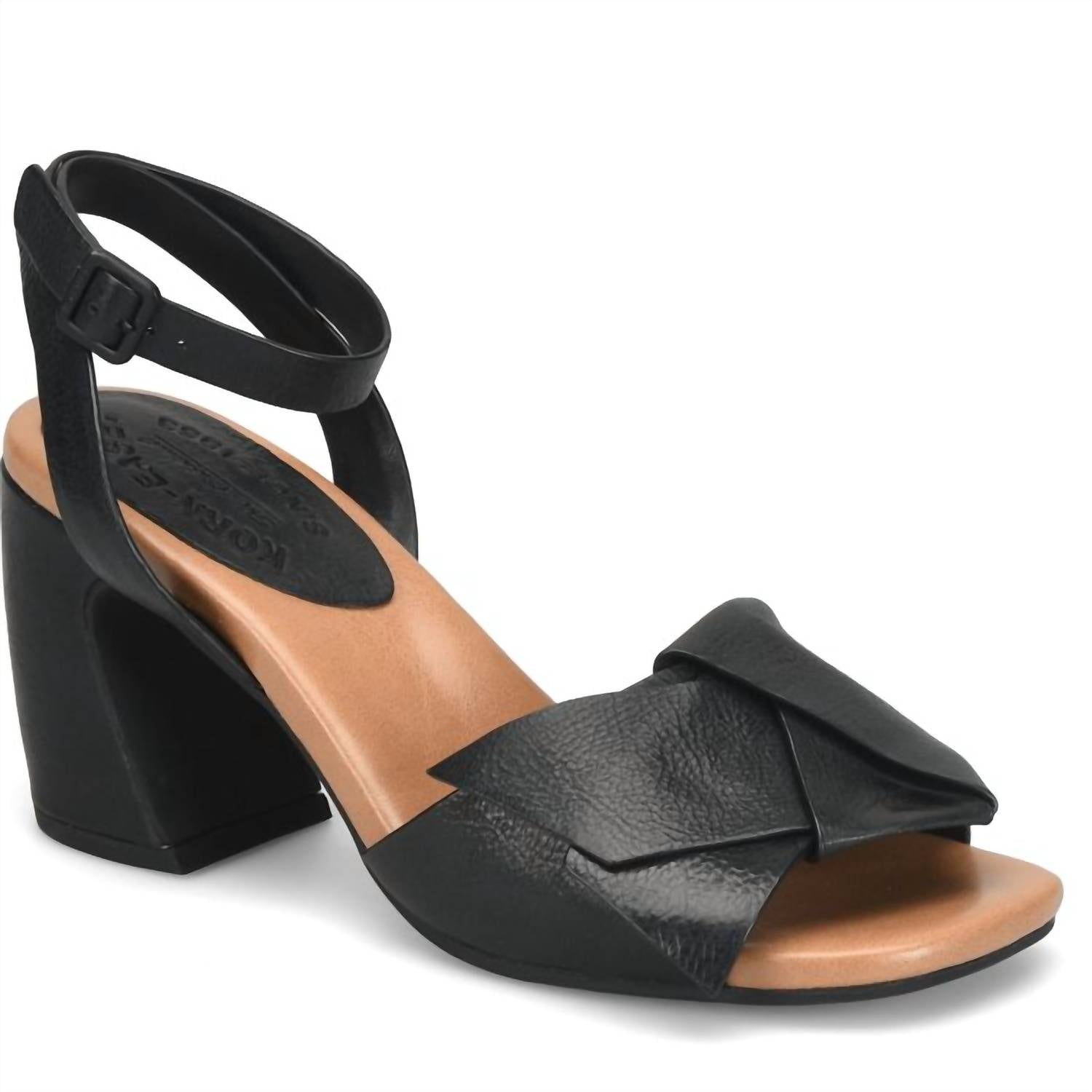 KORK-EASE Women’s Brooke Sandal in black - women's sandal