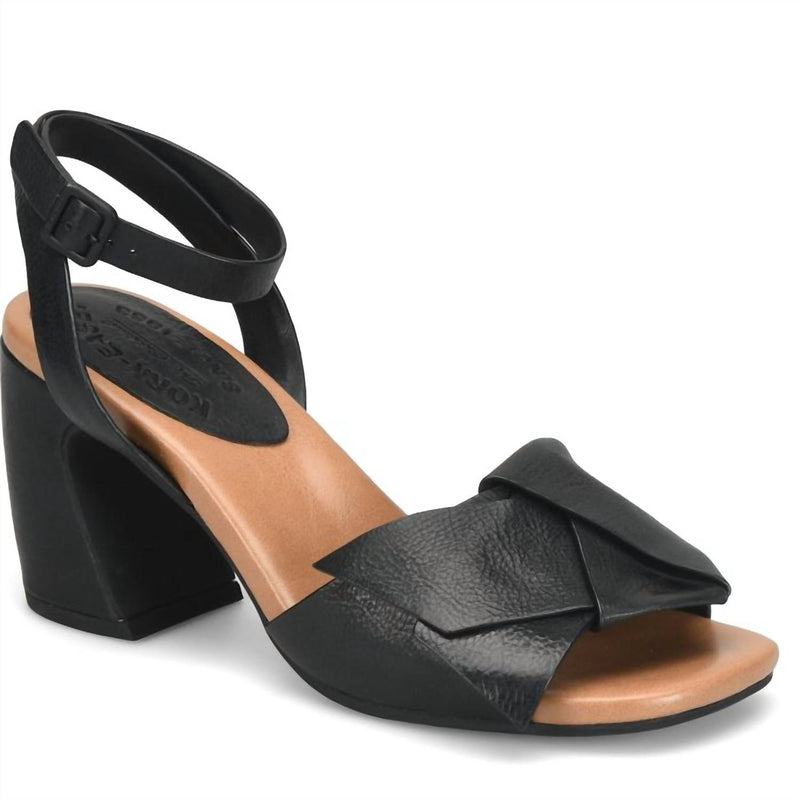KORK-EASE Women’s Brooke Sandal in black - women's sandal