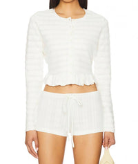 Loveshackfancy - Rogan Ponte Knit Cardigan